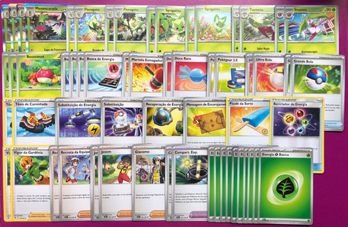 Deck Pokemon Do Tipo Planta